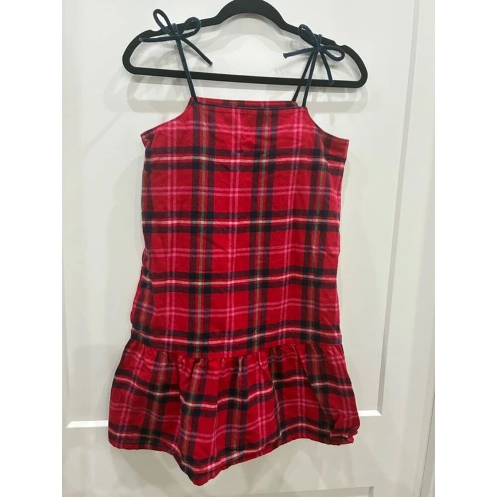 Girls Plaid Dress